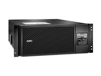APC Smart-UPS SRT 6000VA RM - UPS (kan monteras i rack) - AC 230 V - 6000 watt - 6000 VA - Ethernet 10/100, USB - utgångskontakter: 13 - 4U - svart - för P/N: AR3100W, AR3105SP, AR3105W, AR3150W, AR3155W, AR3305W, AR3355SP, AR3355W, NBWL0356A SRT6KRMXLI-6W