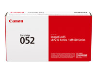 Canon 052 - Musta - alkuperäinen - väriainekasetti malleihin imageCLASS LBP212, LBP215, MF429; i-SENSYS LBP212, LBP214, LBP215, MF421, MF426, MF429 2199C002