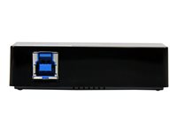 Startech USB 3.0 till HDMI / DVI-adapter - 2048x1152 - Videokort - TAA-kompatibel - USB Type B hona till DVI-I, HDMI hona - svart - 2048 x 1152-stöd 60 Hz - för P/N: HDDVIMM3, HDMM12, HDMM15, HDMM1MP, HDMM2MP, HDMM3, HDMM3MP, HDMM50A, HDMM6, HDPMM50 USB32HDDVII