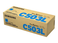 HP CLT-C503L - Lång livslängd - cyan - original - tonerkassett (SU014A) - för ProXpress SL-C3010DW, SL-C3010ND, SL-C3060FR, SL-C3060FW, SL-C3060ND SU014A