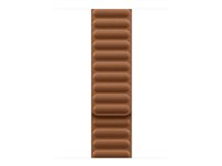 Apple - Klockrem för smart klocka - 42mm - storlek S/M - caramel - för Watch Hermès Series 12, Hermès Series 9, SE 3, Series 10, Series 11, Series 12, Series 9 MGD84ZM/A