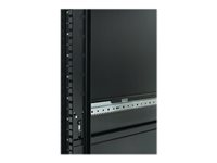 APC NetShelter SX Enclosure - Rack - svart - 48U - 19" - för P/N: SMT3000RMI2UC, SMX2KR2UNCX145, SRT3000RMXLA-NC, SRT3000RMXLT-NC, SRT5KRMXLTUS AR3107X610