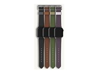 OtterBox Symmetry - Band för smart klocka - 41/40/38mm, kaktusläder - cactus groove - för Apple Watch Hermès Series 12, Hermès Series 9, SE 3, Series 10, Series 11, Series 12 77-95605