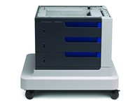 HP Paper Feeder and Stand - skrivarstativ med pappersmatare - 1500 ark C1N63A#B19