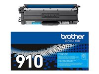 Brother TN910C - Ultra Jumbo - sinivihreä - alkuperäinen - väriainekasetti malleihin Brother HL-L9300, HL-L9310, MFC-L9570 TN910C