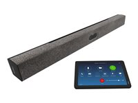 Dispositif vidéo tout-en-un Zoom/Teams/BYOD - Conçu pour des salles moyennes à grandes avec une portée de 10 m - Deux caméras 50 MP, champ de vision de 113/70°, zoom hybride 16x, cadrage automatique, 16 micros et 3 haut-parleurs à large bande - Neat Pad e NEATBARPROBUNEU
