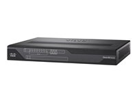 Cisco 892 - Router - ISDN 8-ports-switch WAN-portar: 2 CISCO892F-K9