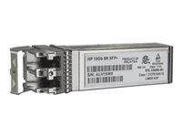 HPE - SFP+ lähetin-vastaanotin-moduuli - 10GbE - 10GBase-SR - monimuoto LC - jopa 300 m malleihin Apollo 4200 Gen10; Edgeline e920; ProLiant e910t 2U, XL170r Gen10, XL450 Gen10 455883-B21