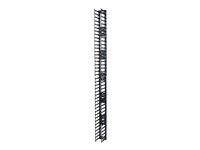 APC - Kabelhållarsats för rack - svart - 42U - TAA-kompatibel (paket om 2) - för P/N: SMTL2K2RM2UCLNC, SMTL3KRM2UCLNC, SRT5KRMXLT-A, SRT6KRMXLT-A, SRT8KRMXLT-A AR7580A