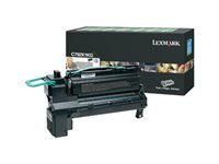 Lexmark - Erittäin tuottoisa - musta - alkuperäinen - väriainekasetti LCCP, LRP malleihin Lexmark C792, X792 C792X1KG