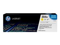 HP 304A - Keltainen - alkuperäinen - LaserJet - väriainekasetti (CC532A) malleihin Color LaserJet CM2320fxi, CM2320n, CM2320nf, CP2025, CP2025dn, CP2025n, CP2025x CC532A