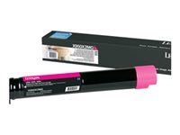 Lexmark - Erittäin tuottoisa - magenta - alkuperäinen - väriainekasetti LCCP malleihin Lexmark X950DE, X950dhe, X950dte, X952, X952DE, X952dhe, X952DTE, X954DE, X954DHE X950X2MG