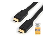 Startech Premium Höghastighets HDMI-kabel med Ethernet - 4K 60 Hz - 7 m - HDMI-kabel med Ethernet - HDMI hane till HDMI hane - 7 m - svart - för P/N: KITBXDOCKPEU, KITBXDOCKPNA, KITBXDOCKPUK, KITBZDOCK, USBC-HDMI-CDP2HD4K60 HDMM7MP