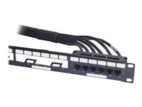 APC - Nätverkskabel - TAA-kompatibel - RJ-45 (hona) till RJ-45 (hona) - 15.2 m - UTP - CAT 6 - svart DDCC6-050