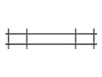 Multibrackets M Motorized Dual Screen Mount - Asennuskomponentti (tuplanäyttökiinnitys) malleihin 2 LCD-näyttöä - teräs - musta -näytön koko: enint. 84" - seinään asennettava, lattiajalustaan asennettava 7350105210426