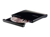 Samsung SE-208DB - Diskenhet - DVD±RW (±R DL) / DVD-RAM - 8x/8x/5x - USB 2.0 - extern - röd SE-208DB/TSRS