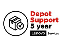 Lenovo Depot/Customer Carry-In Upgrade - Utökat serviceavtal - material och tillverkning (för bärbara datorer) - 5 år (från ursprungligt inköpsdatum av utrustningen) - för ThinkPad P1 Gen 4; P1 Gen 5; P14s Gen 2; P15v Gen 2; P17 Gen 2; T15g Gen 2; T15p Gen 2 5WS0V07063