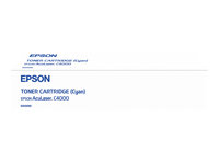 Epson S050090 - Cyan - original - tonerkassett - för AcuLaser C4000, C4000PS C13S050090