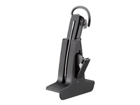Poly Savi 8245 Office - Savi 8200 series - micro-casque - intra-auriculaire - convertible - DECT / Bluetooth - sans fil - Suppresseur de bruit actif - USB-A via adaptateur Bluetooth - noir - certifié Zoom 8D3H1AA#ABB
