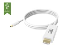 Vision - Ulkoinen videoadapteri - USB-C 3.1 - HDMI - valkoinen - vähittäismyynti TC 2MUSBCHDMI