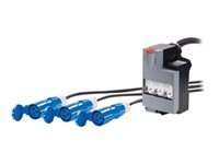 APC Power Distribution Module - Kraftdistributionsenhet (insticksmodul) - AC 400 V - utgångskontakter: 3 - grå - för P/N: SY16K48H-PDNB, SY32K48H-PDNB, SY48K48H-PDNB, SY64K96H-NB, SY96K160H-NB, SY96K96H-NB PDM2316IEC-3P30R-1