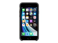 Apple - Skydd för mobiltelefon - silikon - svart - för iPhone 7, 8, SE (3rd generation), SE (andra generationen) MXYH2ZM/A