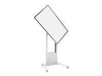 Multibrackets M Motorized Floorstand Flip 2 - Kärry malleihin LCD-näyttö - valkoinen -näytön koko: 42"-100" malleihin Samsung Flip 2 WM55R, WM65R 7350073739073