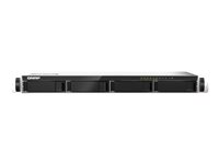 QNAP TS-435XeU - NAS-server - 4 fack - 32 TB - kan monteras i rack - SATA 6Gb/s - HDD 8 TB x 4 - RAID 0, 1, 5, 6, 10, JBOD - RAM 4 GB - 2.5 Gigabit Ethernet / 10 Gigabit Ethernet - iSCSI support - 1U TS-435XEU-4G+4XHDWG480UZSVA