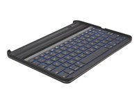 Kensington KeyCover Plus Hard Case Keyboard - Tangentbord - bakgrundsbelyst - trådlös - Bluetooth - hela norden K97087PN