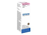 Epson T6736 - 70 ml - vaalea purppura - alkuperäinen - täytemuste malleihin Epson L1800, L800, L805, L810, L850; EcoTank L1800 C13T67364A