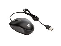 HP Travel - Mus - optisk - 3 knappar - kabelansluten - USB G1K28AA#ABB