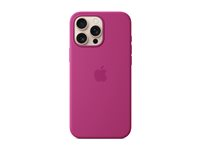 Apple - Skydd för mobiltelefon - MagSafe-kompatibilitet - silikon - Fuchsia - för iPhone 16 Pro Max MYYX3ZM/A