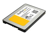 Startech M.2 SSD till 2,5" SATA III-adapter - M.2 solid state-enhetskonverterare med skyddshölje - Kontrollerkort - M.2 - SATA 6Gb/s - SATA - svart - för P/N: BRACKET125PT, BRACKET125PTP, BRACKET225PT, BRACKET425F SAT2M2NGFF25