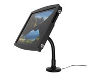 Compulocks Surface Pro 3-7 Space Enclosure Flex Arm Mount - Hölje - Antistöld - för surfplatta - låsbar - höggradig aluminium - svart - skärmstorlek: 12" - för Microsoft Surface Pro 3, Pro 4, Pro 5, Pro 6, Pro 7, Pro 7+ 159B540GEB