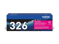 Brother TN326M - Magenta - original - tonerkassett - för Brother DCP-L8400CDN, DCP-L8450CDW, MFC-L8650CDW TN326M