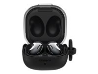 OtterBox - Latauskotelo - black crystal, kirkas, musta malleihin Samsung Galaxy Buds, Buds Live, Buds Pro, Buds2 77-83794