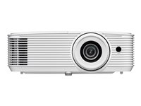 Optoma EH401 - DLP-projektori - kannettava - 3D - 4000 lumenia - Full HD (1920 x 1080) - 16:9 - 1080p - valkoinen E9PV7GA10EZ1