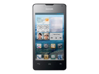 Huawei Ascend Y300 - 3G pekskärmsmobil - RAM 512 MB / Internminne 4 GB - microSD slot - LCD-skärm - 4" - 800 x 480 pixlar - rear camera 5 MP - vit Y300 WHITE