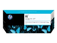 HP 91 - 775 ml - vaalean harmaa - alkuperäinen - DesignJet - mustepatruuna malleihin DesignJet Z6100, Z6100ps C9466A