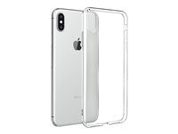 Insmat Crystal - Takakansi matkapuhelimelle - termoplastinen polyuretaani (TPU) - kirkas lasi malleihin Apple iPhone Xr 650-1646