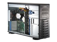 Supermicro Mainstream SuperServer SYS-741P-TRT - torni ilman suoritinta - 0 Gt - ei kiintolevyä SYS-741P-TRT