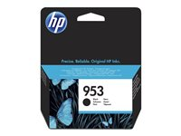 HP 953 - 20 ml - musta - alkuperäinen - kuplapakkaus - mustepatruuna malleihin Officejet Pro 77XX, 82XX, 87XX L0S58AE#BGX