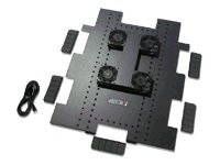 APC Roof Fan Tray - Telinetuulettimen alusta - Vaihtovirta 120 V - musta malleihin NetShelter SX ACF503