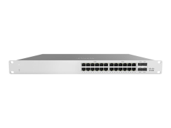 Cisco Meraki Cloud Managed MS120-24P - Kytkin - Hallinnoitu - 24 x 10/100/1000 + 4 x Gigabit SFP - telineeseen asennettava, työpöytä - PoE (370 W) MS120-24P-HW