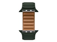 Apple - Klockrem för smart klocka - storlek M/L - sequoia green - för Watch Hermès Series 12, Hermès Series 9, SE 3, Series 10, Series 11, Series 12, Series 9 ML7Q3ZM/A