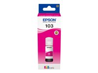 Epson 103 - 65 ml - magenta - original - påfyllnadsbläck - för Epson L1210, L3210, L3211, L3250, L3251, L3256, L3260, L3266; EcoTank L11050, L1250, L5396 C13T00S34A10