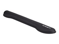StarTech.com Gel-handledsstöd för tangentbord - Ergonomiskt - Svart - Handledsstöd till tangentbord - svart - för P/N: LAPTOP-SIT-STAND WRSTRST