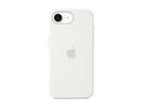 Apple - Skydd för mobiltelefon - silikon - vit - för iPhone 16e MD3P4ZM/A