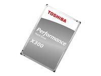 Toshiba X300 Performance - Kiintolevyasema - 10 Tt - sisäinen - 3.5" - SATA 6Gb/s - 7200 kierrosta/min - puskuri: 256 Mt HDWR11AUZSVA