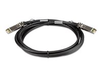 D-Link Direct Attach Cable - Stackningskabel - SFP+ till SFP+ - 3 m - för D-Link Data Center 10; DGS 3630; DXS 1100, 1210, 3400, 3600; Web Smart DXS-1210-12 DEM-CB300S